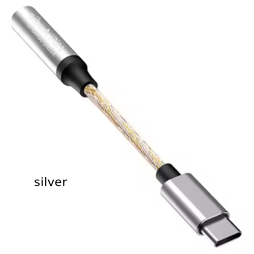 USB-C til 3,5 mm hovedtelefonforstærker CX31993 lydkort sort 1