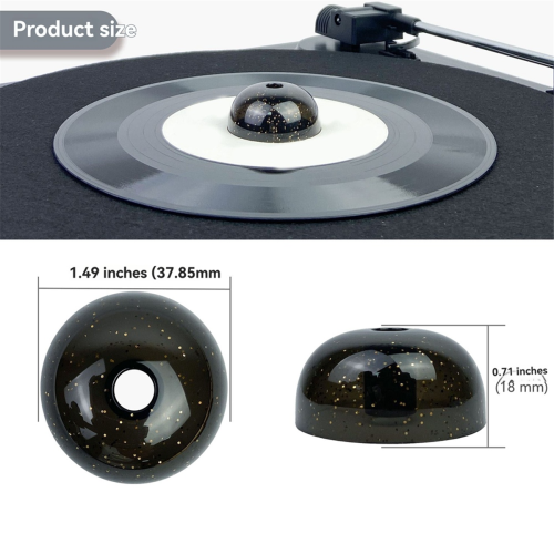 Adaptér LP45 RPM pro 7EP desky, černý 1