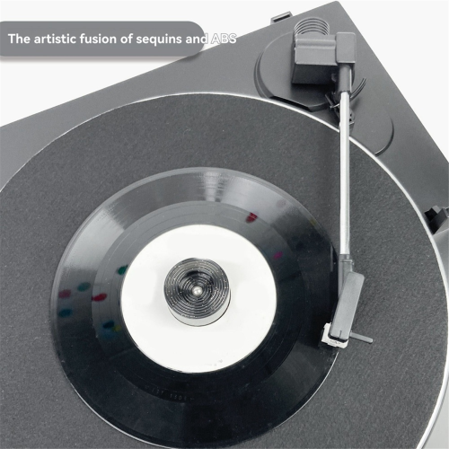 Προσαρμογέας LP45 RPM για δίσκο βινυλίου EP, μαύρος 2