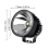 2pcs 4 Inch Led Work Light for Motorcycle ATV Boat White 4