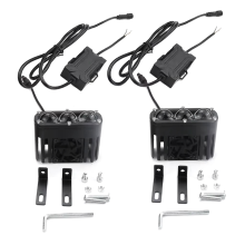 2PC LED reflektory do auta, motocyklu, mlhy, jízdy v terénu, 30000LM