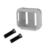 Carcasă de protecție din silicon pentru Go 4, rezistentă la șocuri, gri