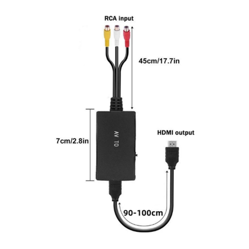 DVD Blu-ray-afspiller til konverteradapter 2