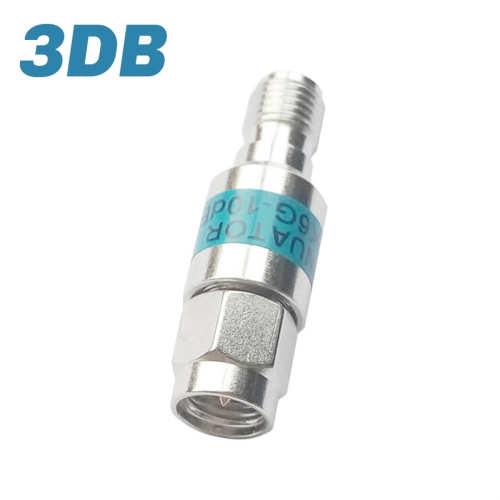 2W 3DB εξασθενητής SMA DC-6GHz SMA αρσενικό σε θηλυκό σύνδεσμο 3DB 1