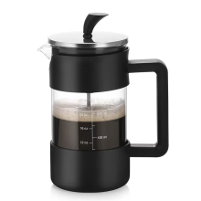 1000 ml fransk kaffemaskine, kaffefilter i rustfrit stål