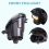 Farol de neblina dianteiro para carro, seta, luz esquerda para XC60 2008-2013 6