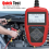 BA101 12V bilbatteritestare och analysator 5