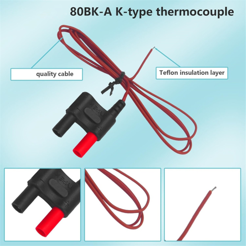 80BK-A Type K Thermocouple, Temperature Bead Probe 2