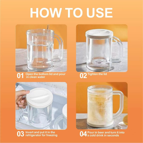 Freezer Beer Glass
Keep Drinks Cold 2