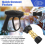 2Pack 40 Degree Pressure Washer Nozzle 4.0 Orifice Guard 5
