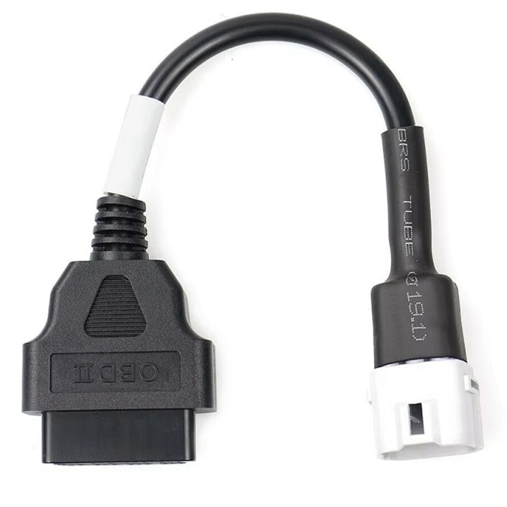 1Pcs Motorcycle Obd Diagnostic Cable For 6Pin To 16Pin Light 4713552724800