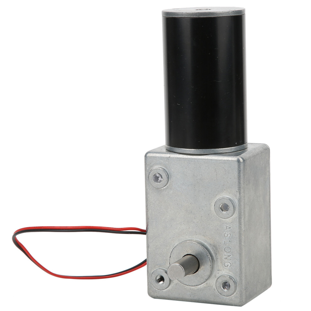 Mini Speed Reduction Motor Worm Gear Motor 24V 30W