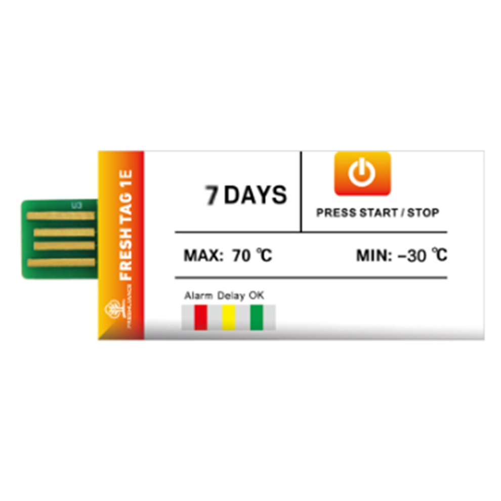 Disposable Temperature Recorder Fruit Cold Chain Transportation