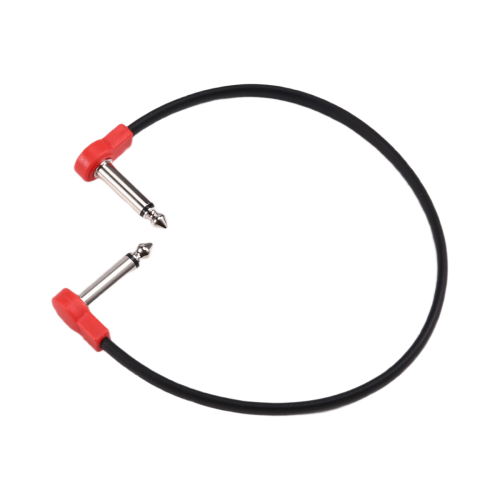30 cm gitarrkabel 6,35 mm effektpedalkabel pedalpatchkabel 1