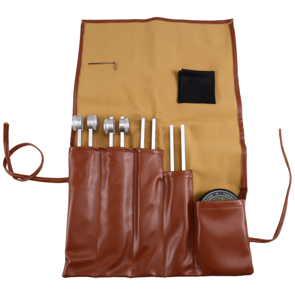 Tuning Forks for Healing Set 128Hz,136.1Hz, 256Hz,384Hz & Activator A