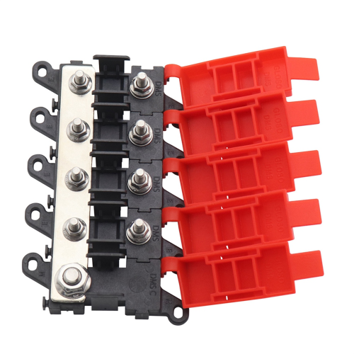 4 Way Distribution Block 200A Bolt on Fuse Type Power 1