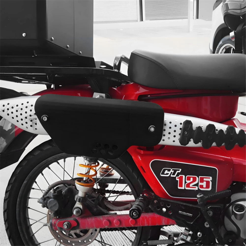 Protetor térmico de escapamento de motocicleta para Hunter CT125 1