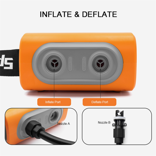 22PSI Smart SUP Air Pump Rechargeable Battery-Powered 2