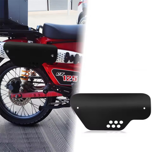 Protetor térmico de escapamento de motocicleta para Hunter CT125 2