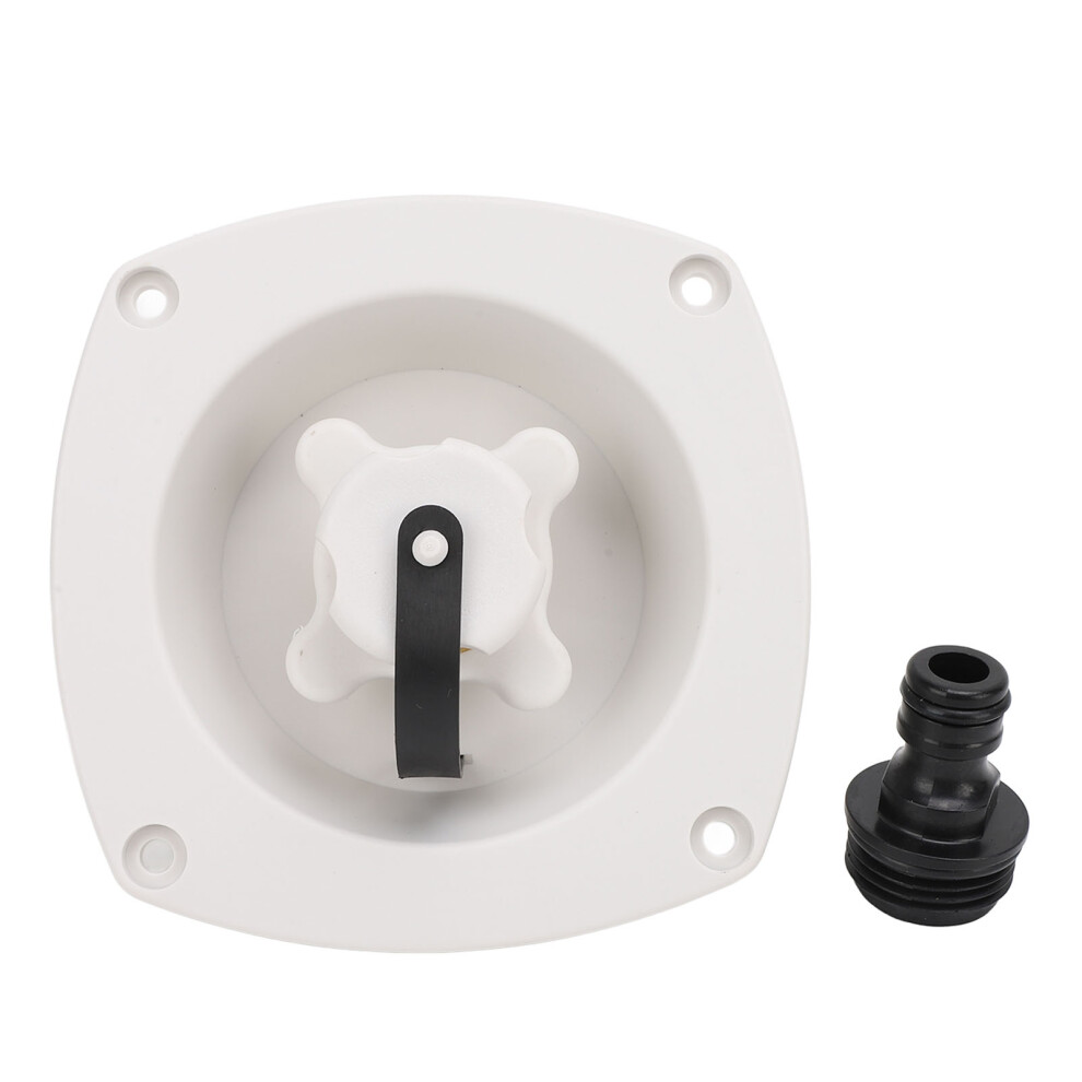 Rv City Water Inlet With Connector Efficient Use White 8320539830353