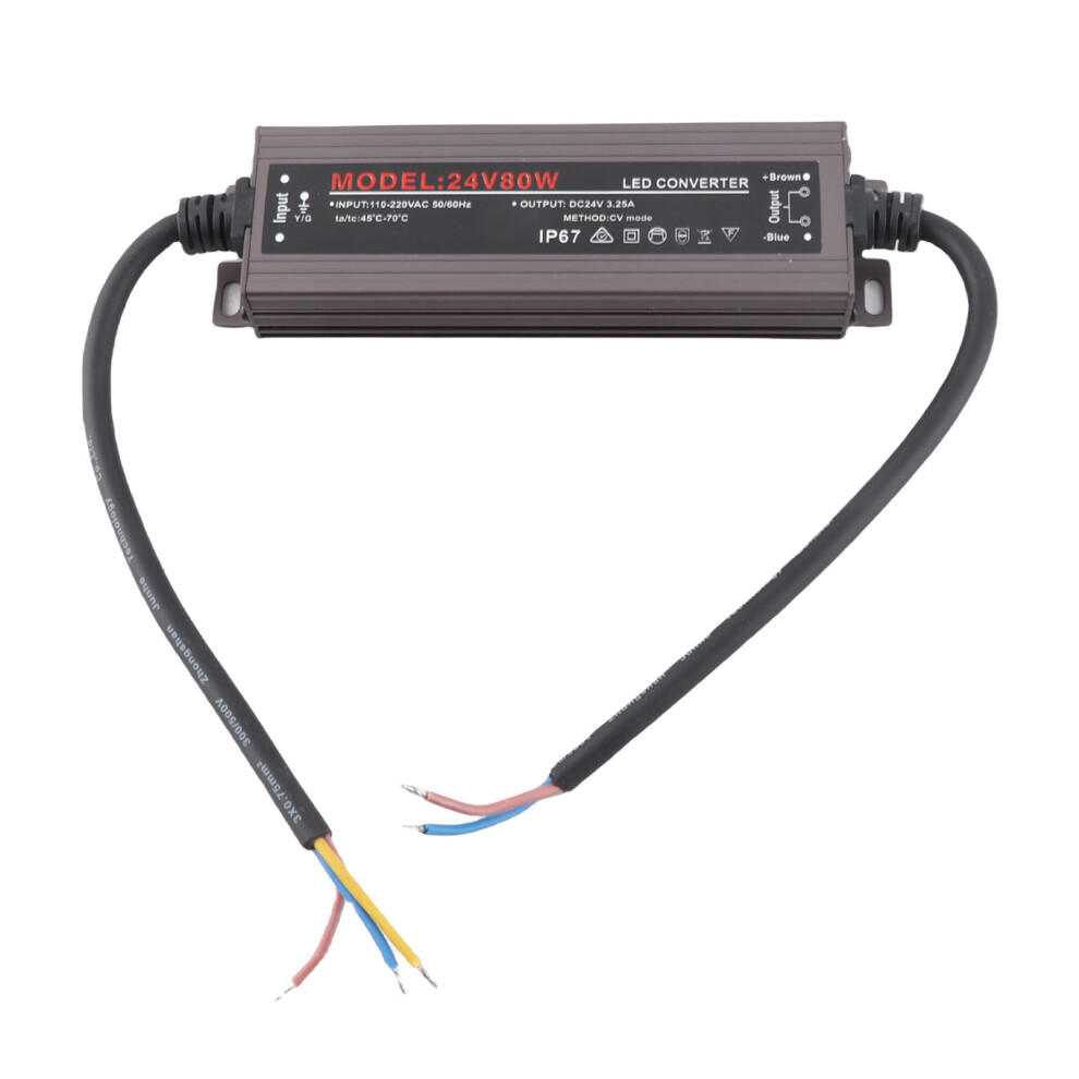 Wired 80W Ultrathin Waterproof Switch LED Driver