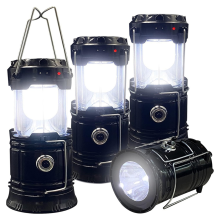 4pc Solar Camping Lights, USB Charging Lights