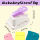 Craft Puncher Tabblad-tagmaker van elke maat Hoekpons 2
