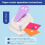 Craft Puncher Tabblad-tagmaker van elke maat Hoekpons 5