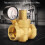 BSP DN32 Brass Water Pressure Reducing Valve with 4