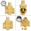 BSP DN32 Brass Water Pressure Reducing Valve with 3