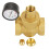 BSP DN32 Brass Water Pressure Reducing Valve with 9