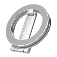 Supporto magnetico bifacciale per telefono, segnaletica stradale - Argento
