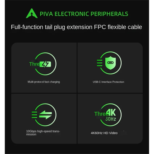 Conector de încărcare universal de tip C, convertor de port USB-C 2