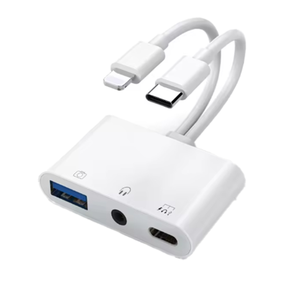 For Interface/Type C To Usb 3.0 3.5Mm Otg Adapter For White 4713552760624