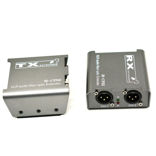 Extensor audio XLR 1/2 CH prin fibră optică SC 1