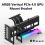 Θήκη Universal Vertical GPU για PCIe 4.0 X16, Κιτ Riser, ATX, Μαύρο 4