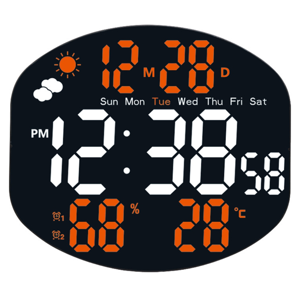 Digital Alarm Clock Weather Station Humidity Temp A 4713552766428