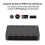 ARGB Koelventilator Hub 10-poorts 4-pins 5V-3-pins ventilatorcontroller wit 7