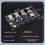 Bluetooth USB Hub 4-vejs Smart Switch Timer Stemmestyringskonverter 5