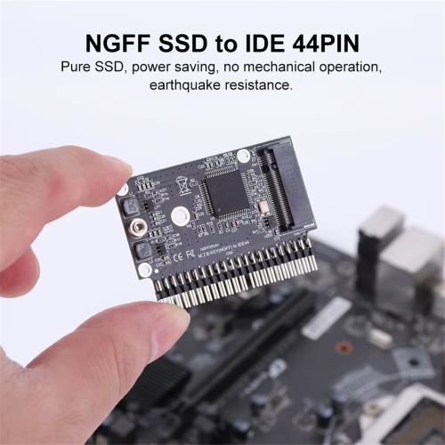 Adaptador M.2 NGFF SSD para IDE de 2,5 polegadas de 44 pinos 150 MB/S M.2 NGFF 2