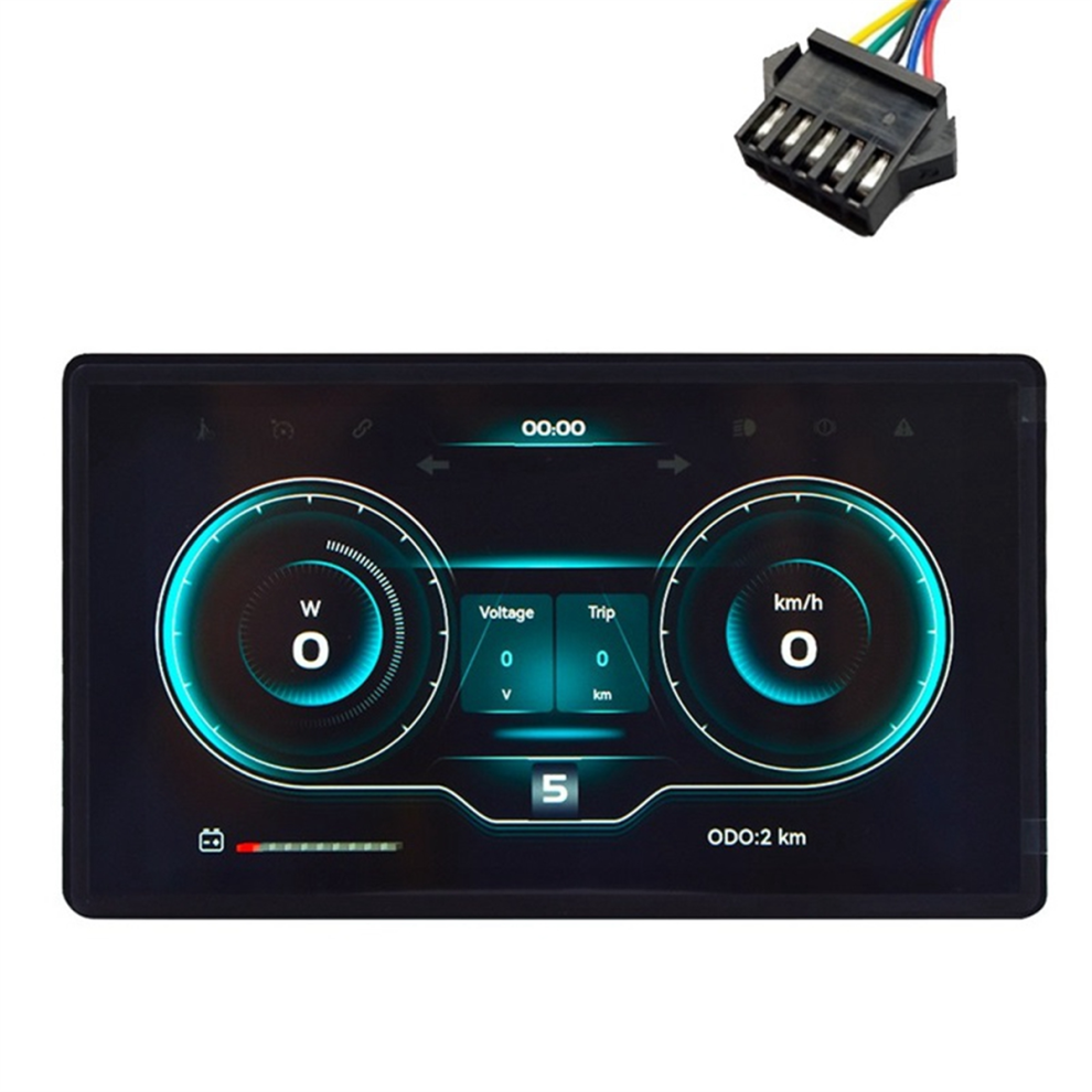 H8 Electric Bike Lcd Meter E Scooter Lcd Panel Screen 5Pin 4713552751158