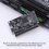 Adaptador M.2 NGFF SSD para IDE de 2,5 polegadas de 44 pinos 150 MB/S M.2 NGFF 4
