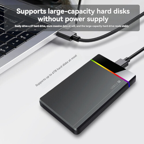 la carcasă externă pentru hard disk USB 3.2 Gen1 5Gbps HD 1
