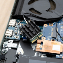 Chłodnica dysku SSD M.2 2230, wentylator, podkładka rozpraszająca ciepło dysku SSD