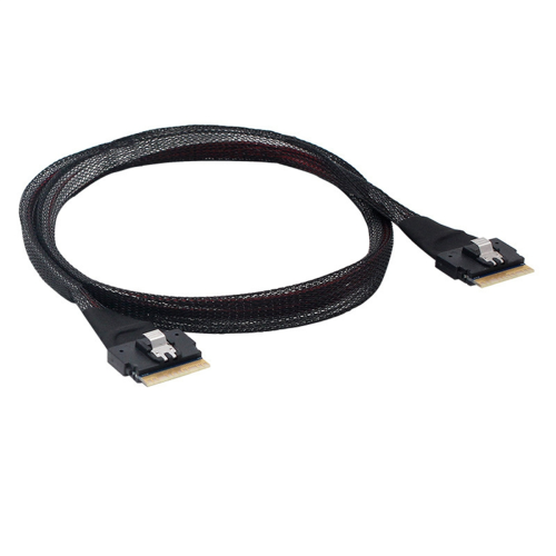 Καλώδιο υψηλής ταχύτητας διακομιστή SFF-8654 Slim SAS σε PCI-E
