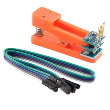 Teststand PCB-klemme 2,54 mm afstandsklemme Brændearmatur 5P Kabel