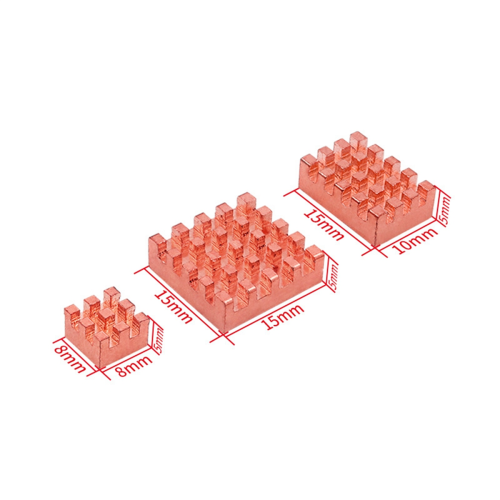 Til RV2 køleplade kobberkøleplade passiv køling CPU RAM 2