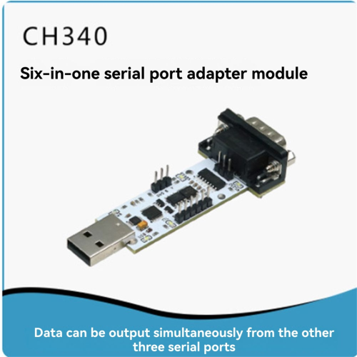 Moduł 6 w 1 USB do UART TTL RS232 RS485 CH340 2