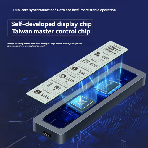 Carcasă SSD M.2 USB3.2 Gen2 Tip C 5Gbps 2