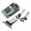 PCI-E Serial DB9 RS232 Parallel DB25 Adapter PCI-E to 2 Ports Serial 3
